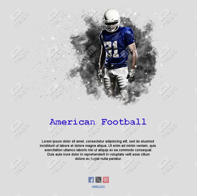 Exklusive Football Inhalte