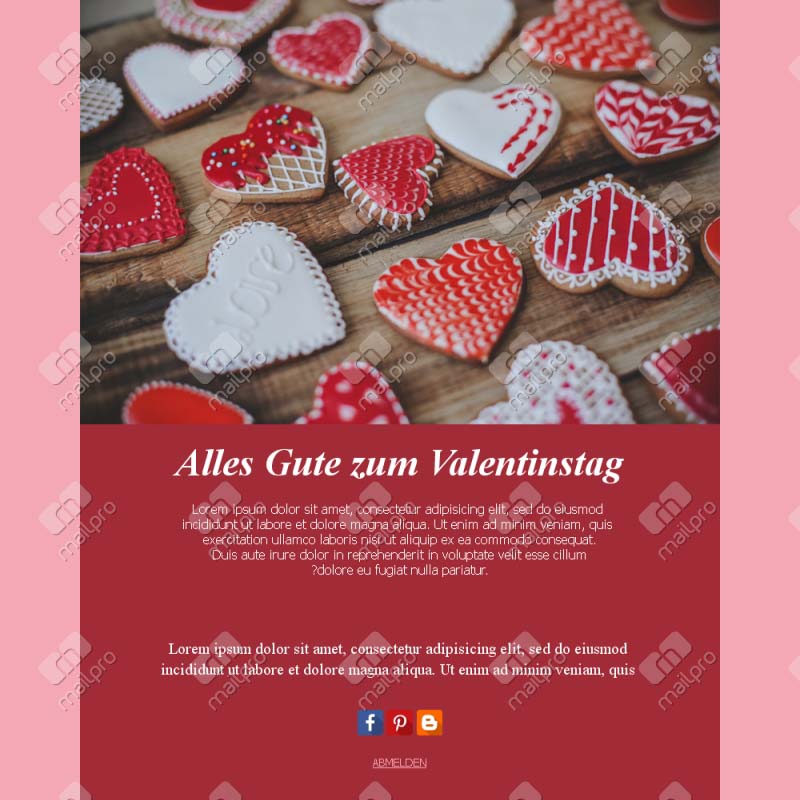 Spezialangebote zum Valentinstag