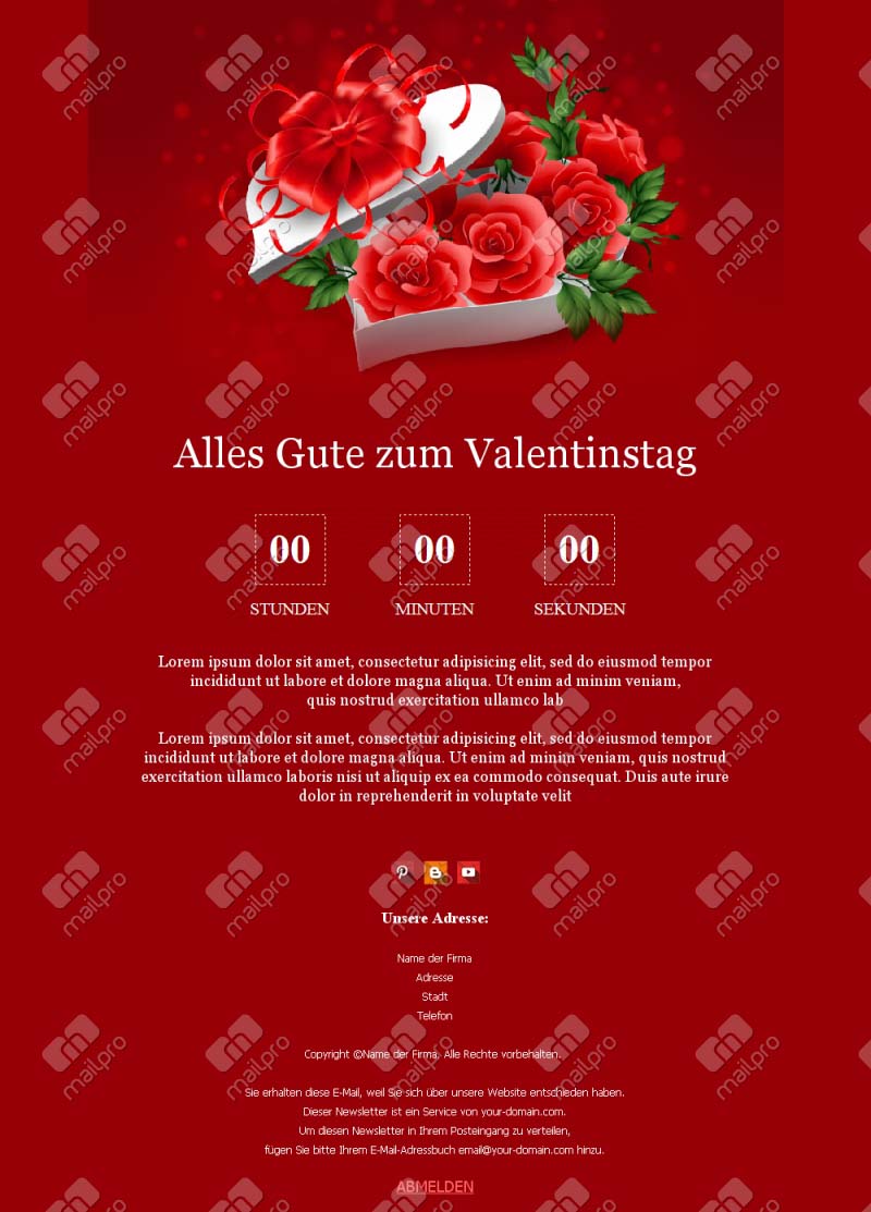 Valentins Specials