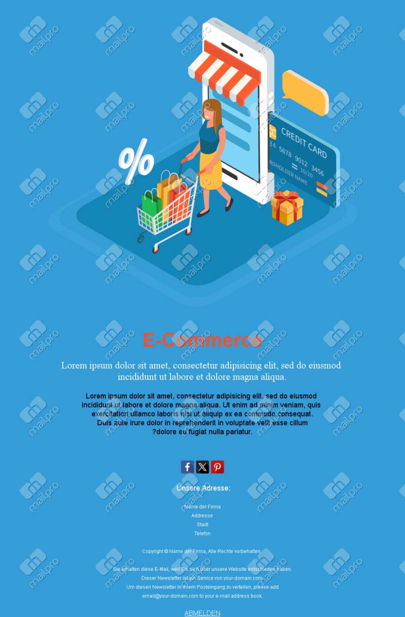 Verkaufsfördernde Emails