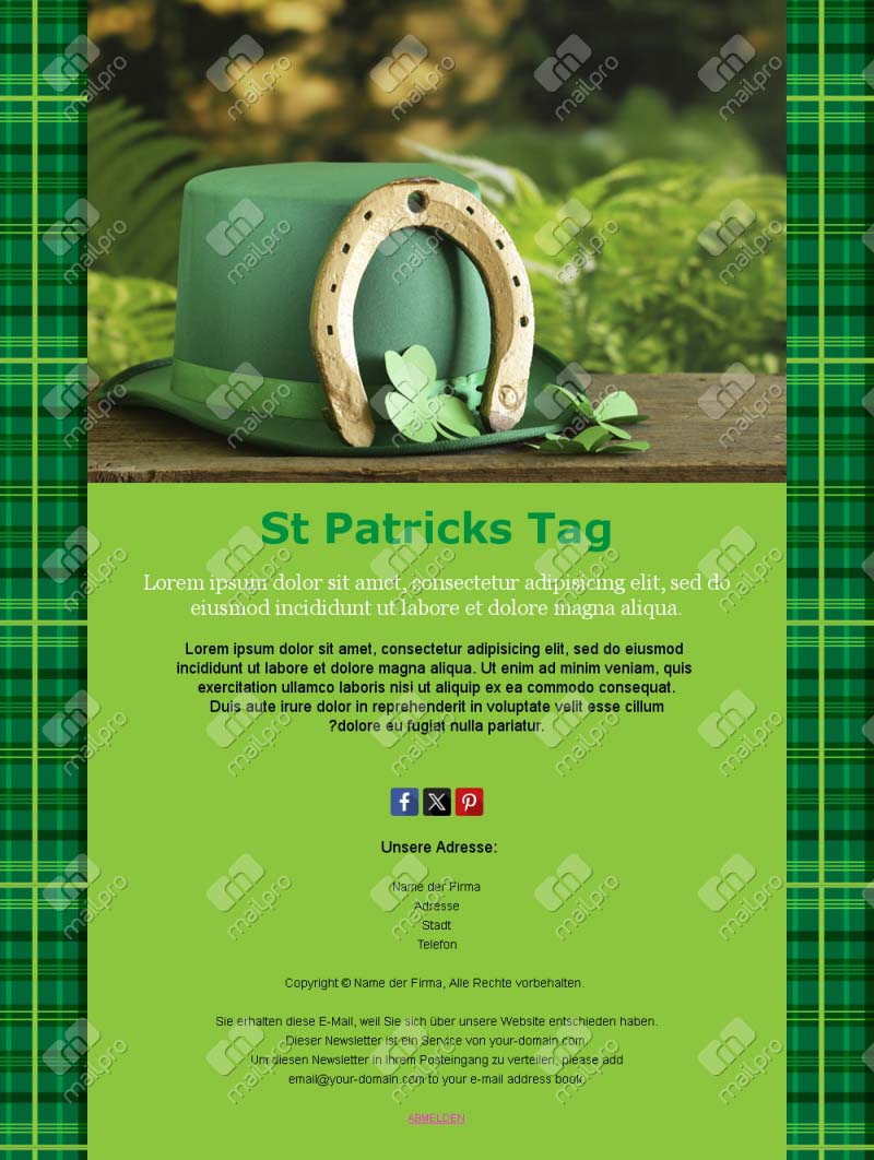 Feierlicher Patrickstag