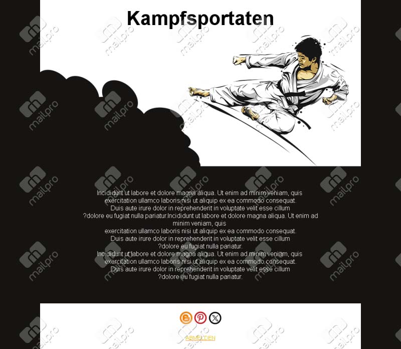 Kampfsport-Kraft