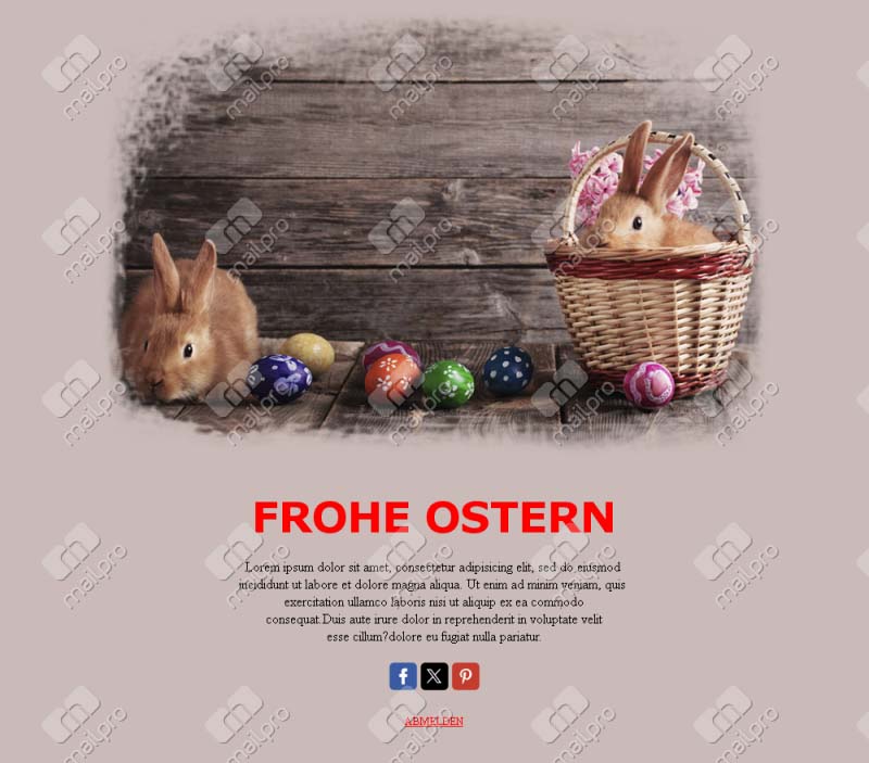 Fröhliche Ostern