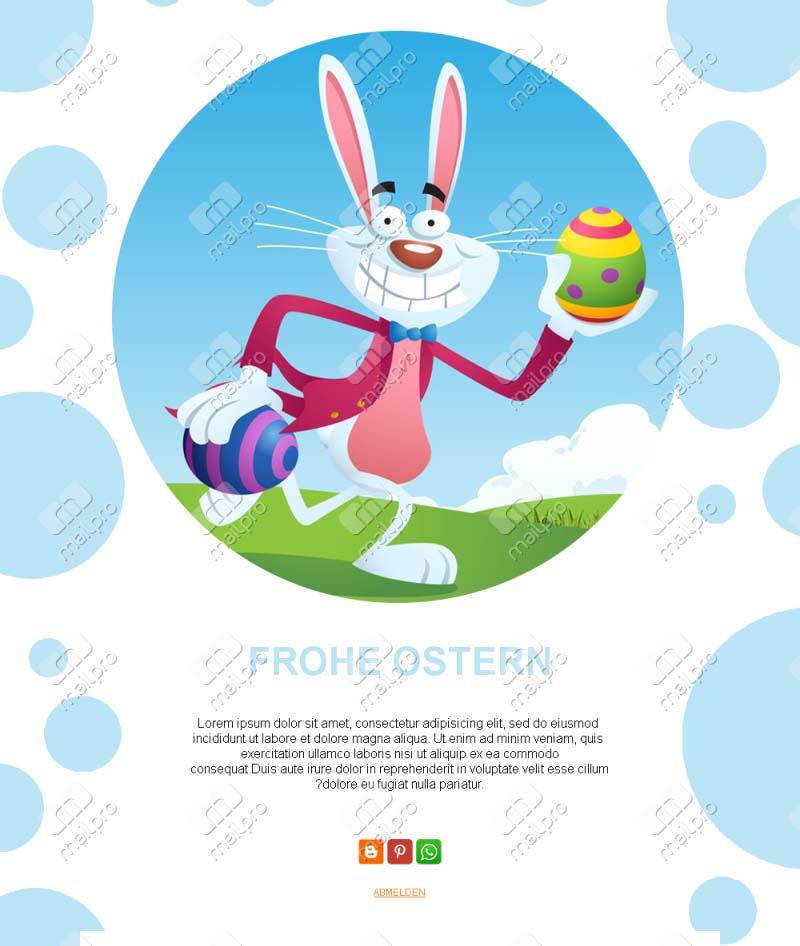 Bunte Ostergrüße