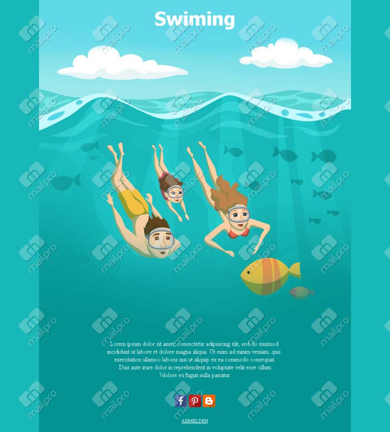 Schwimmwettkampf Einladungen