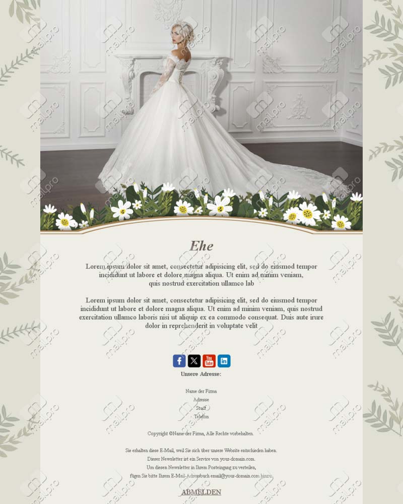 Hochzeitsnewsletter