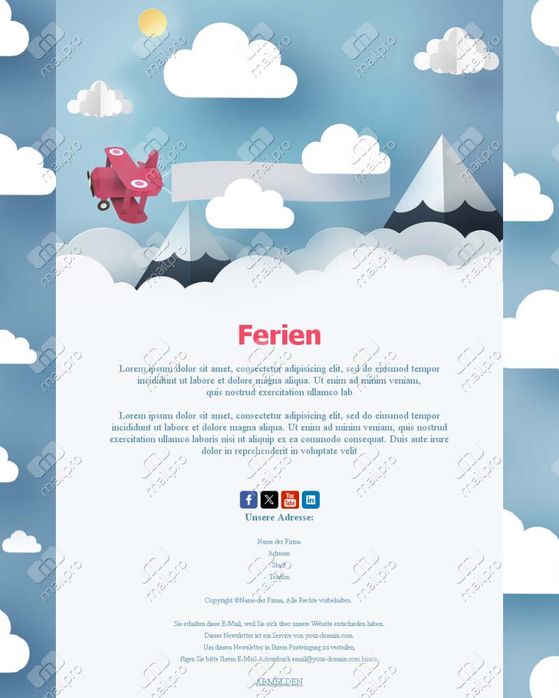 Saisonale Newsletter