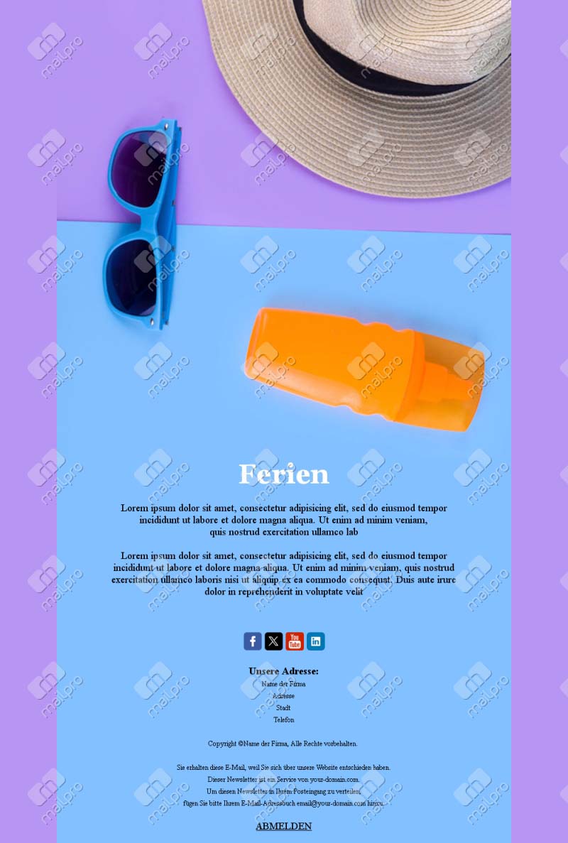 Feiertagsfreude Emails