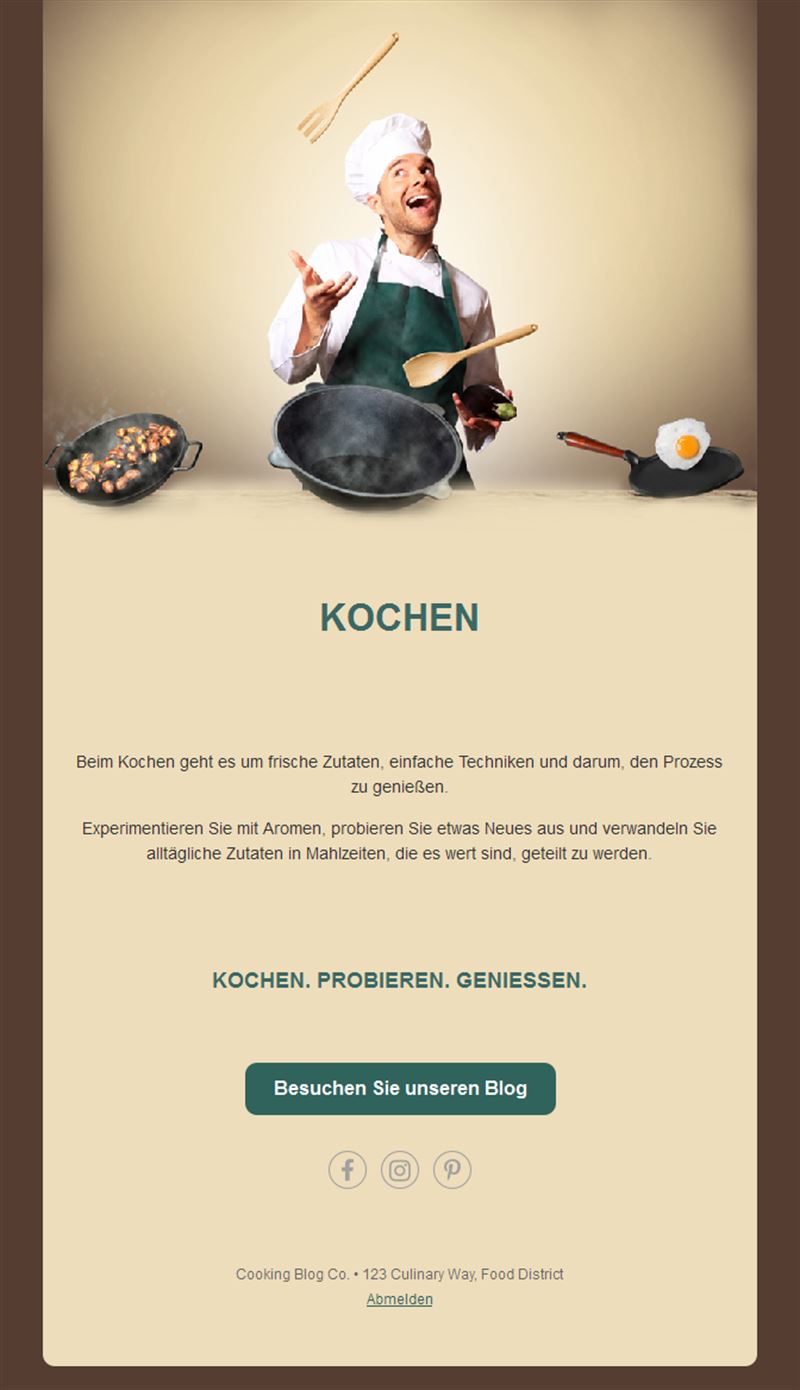 Delicious Cooking Recipe Templates