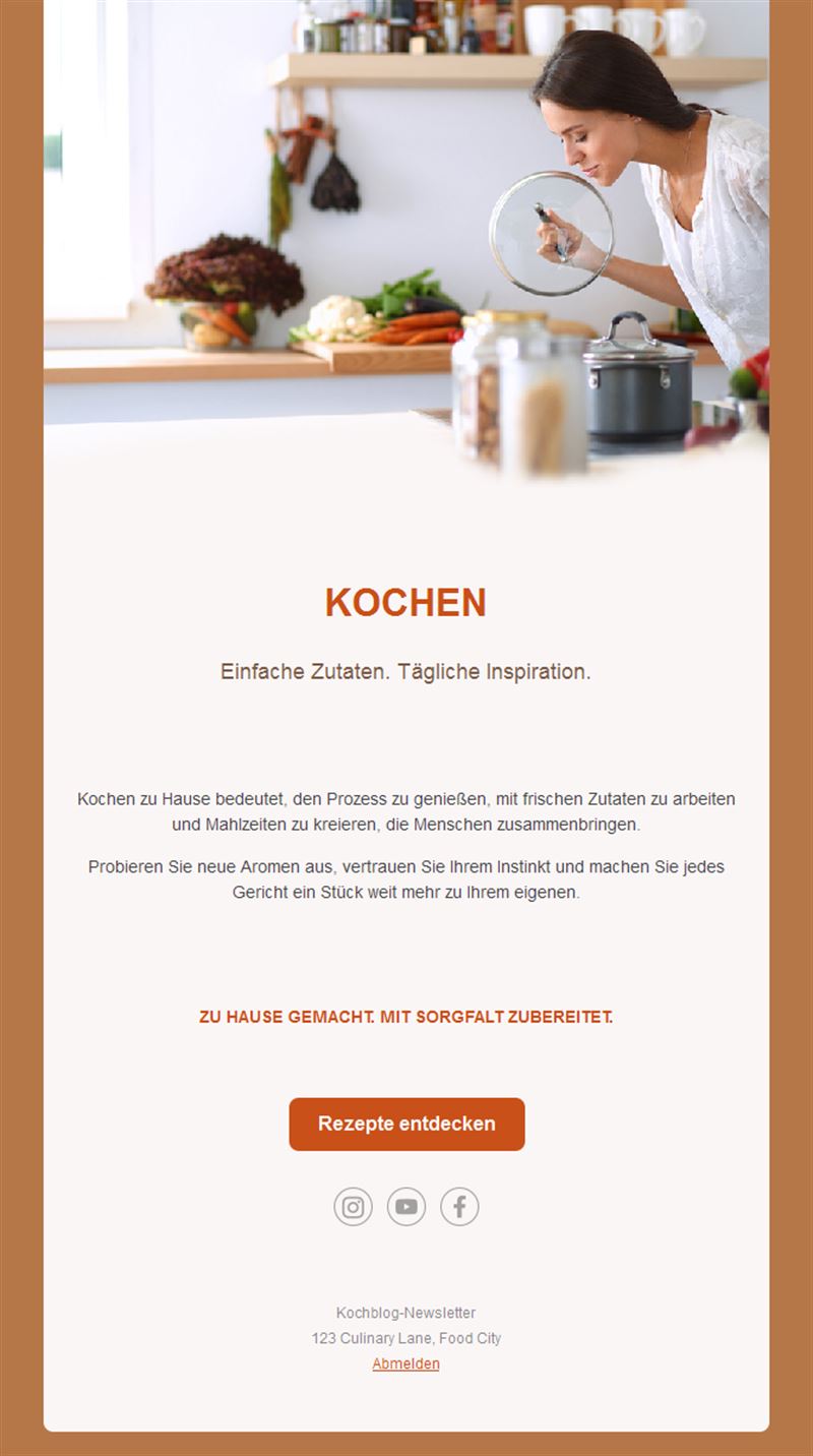 Delicious Cooking Recipe Templates