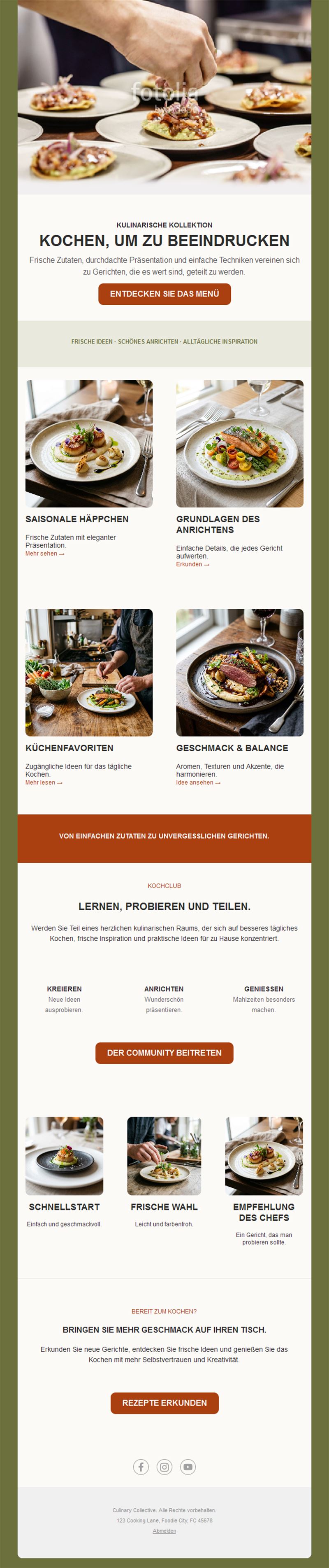 Delicious Cooking Recipe Templates