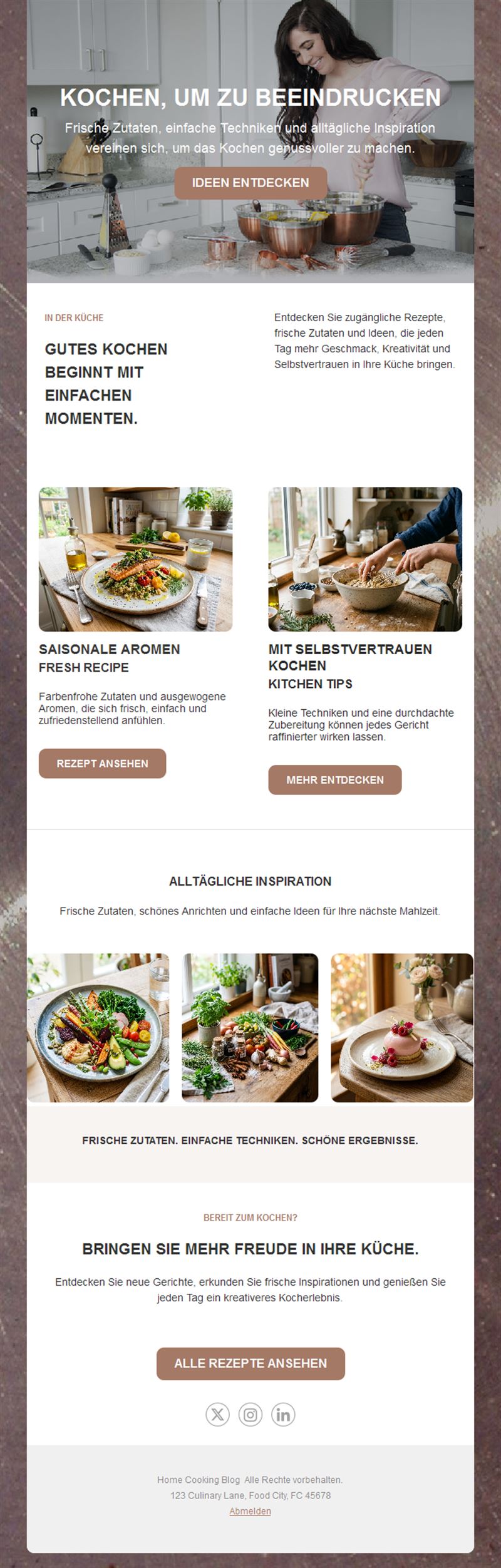 Delicious Cooking Recipe Templates