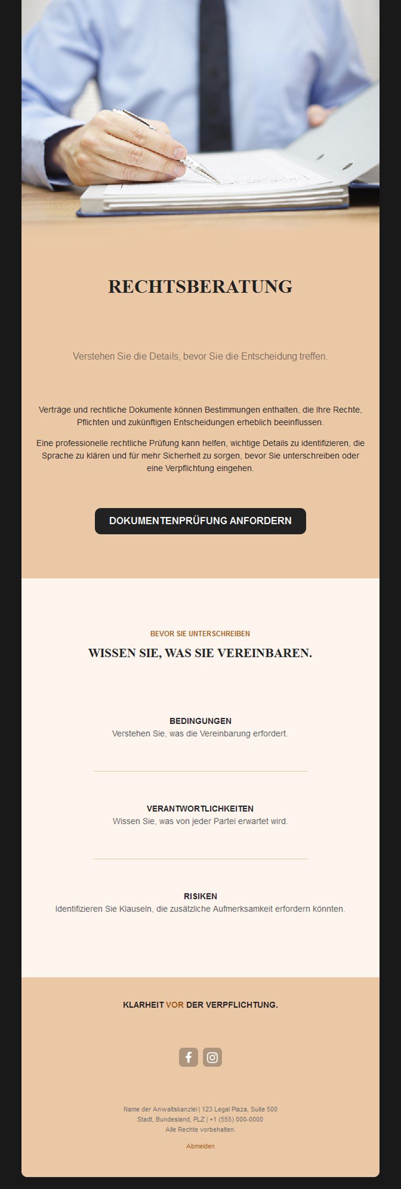 Professional Law Firm Templates