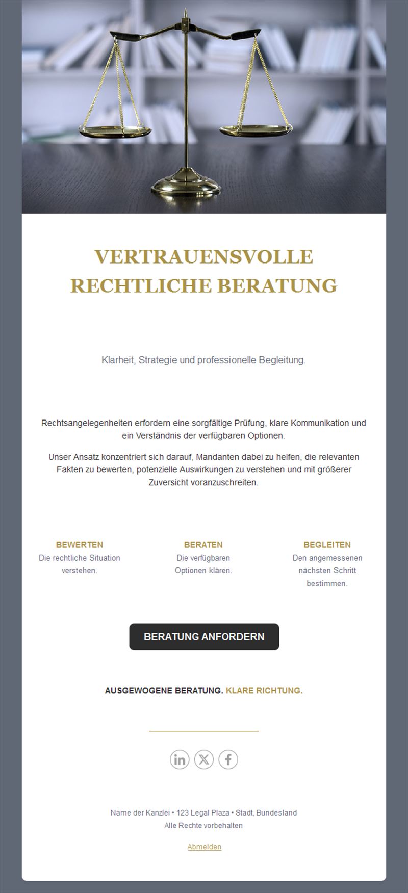 Professional Law Firm Templates