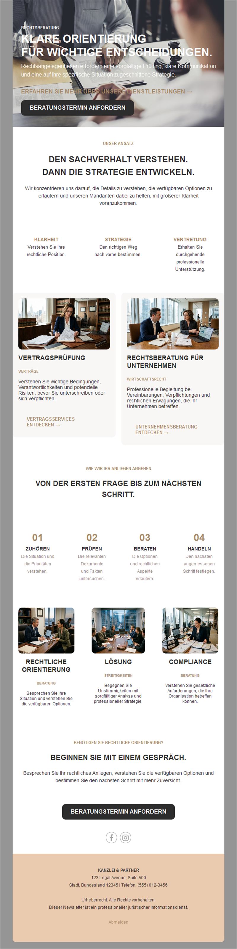 Professional Law Firm Templates