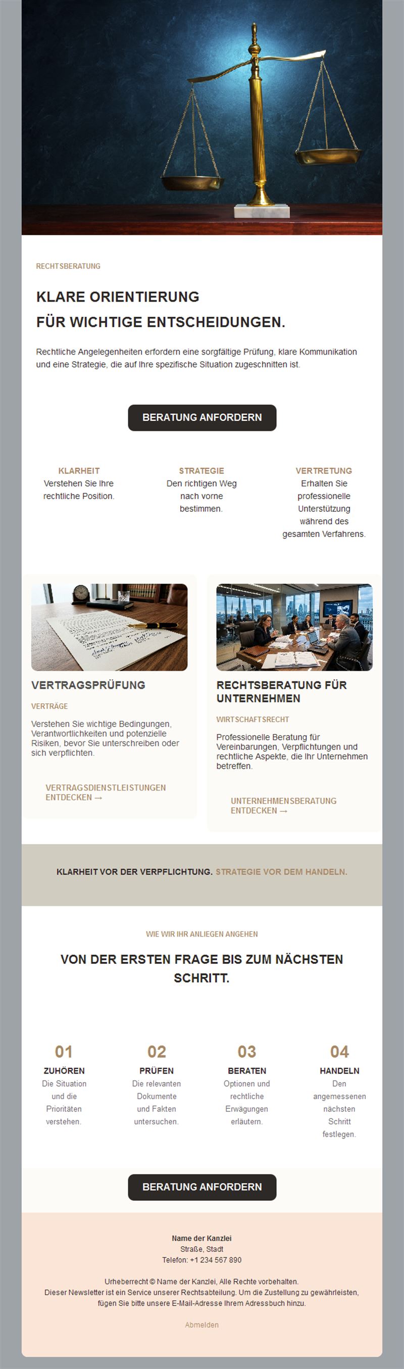 Professional Law Firm Templates