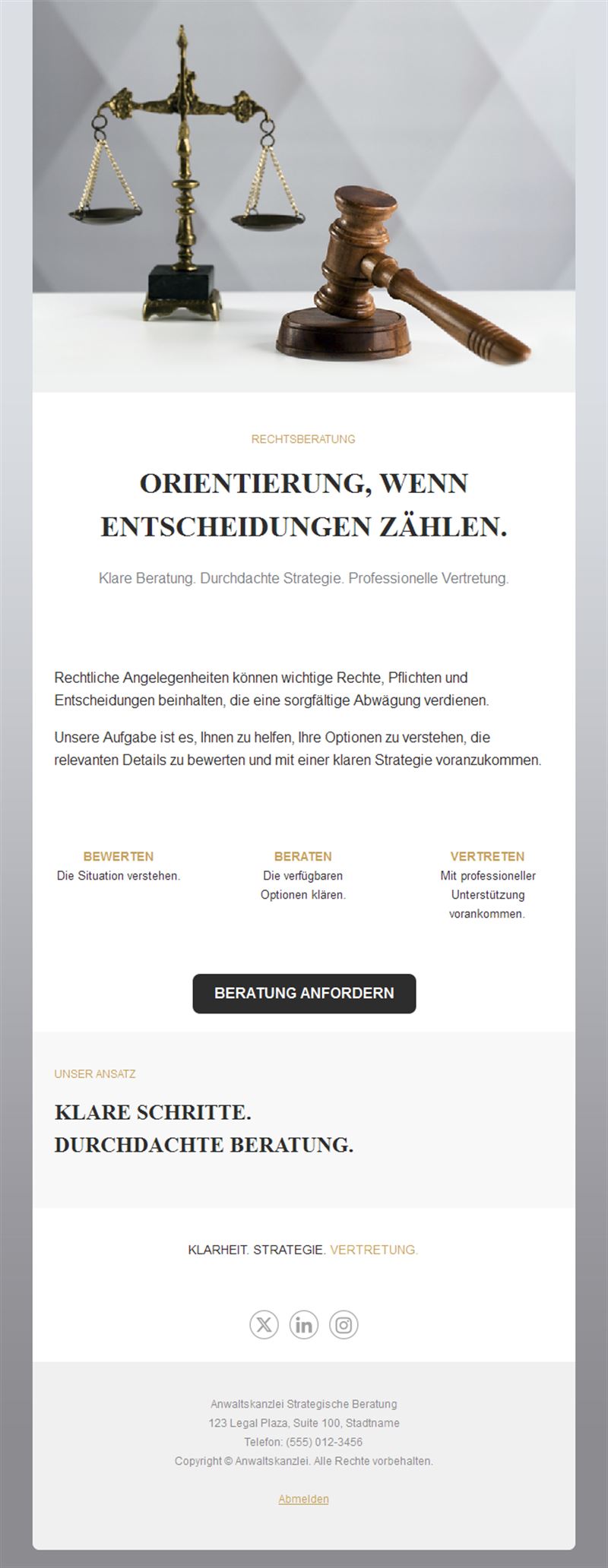 Professional Law Firm Templates