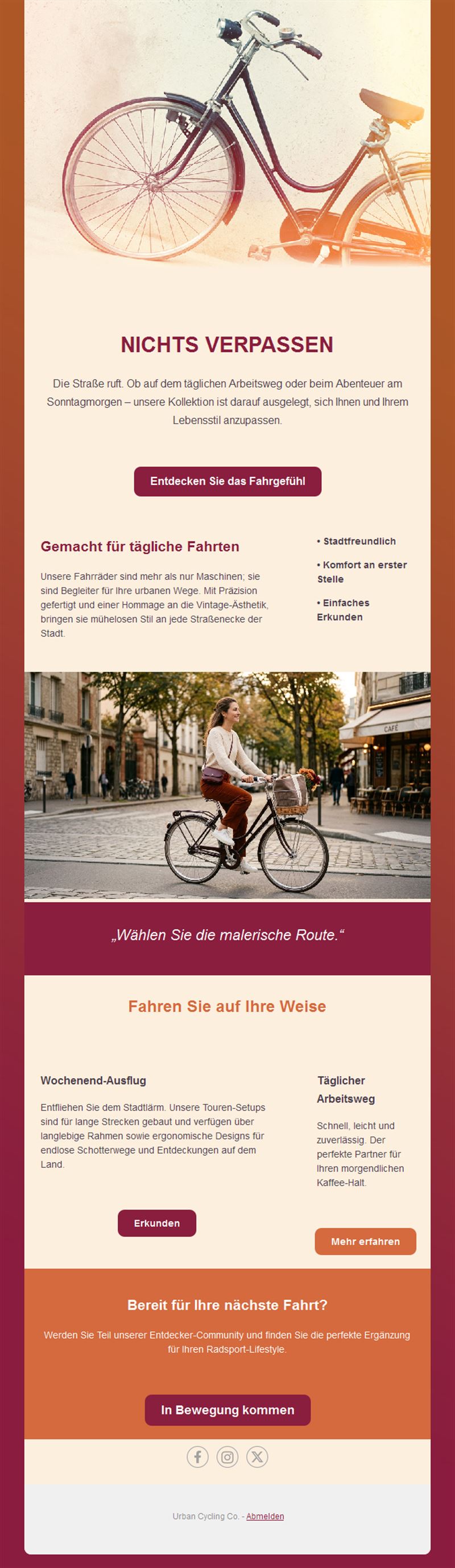 Adventurous Bike Trail Templates