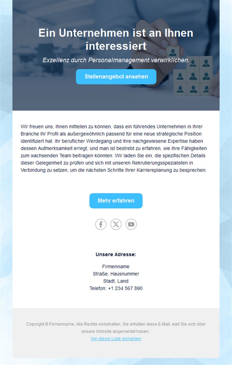 Dynamic HR Recruiting Templates