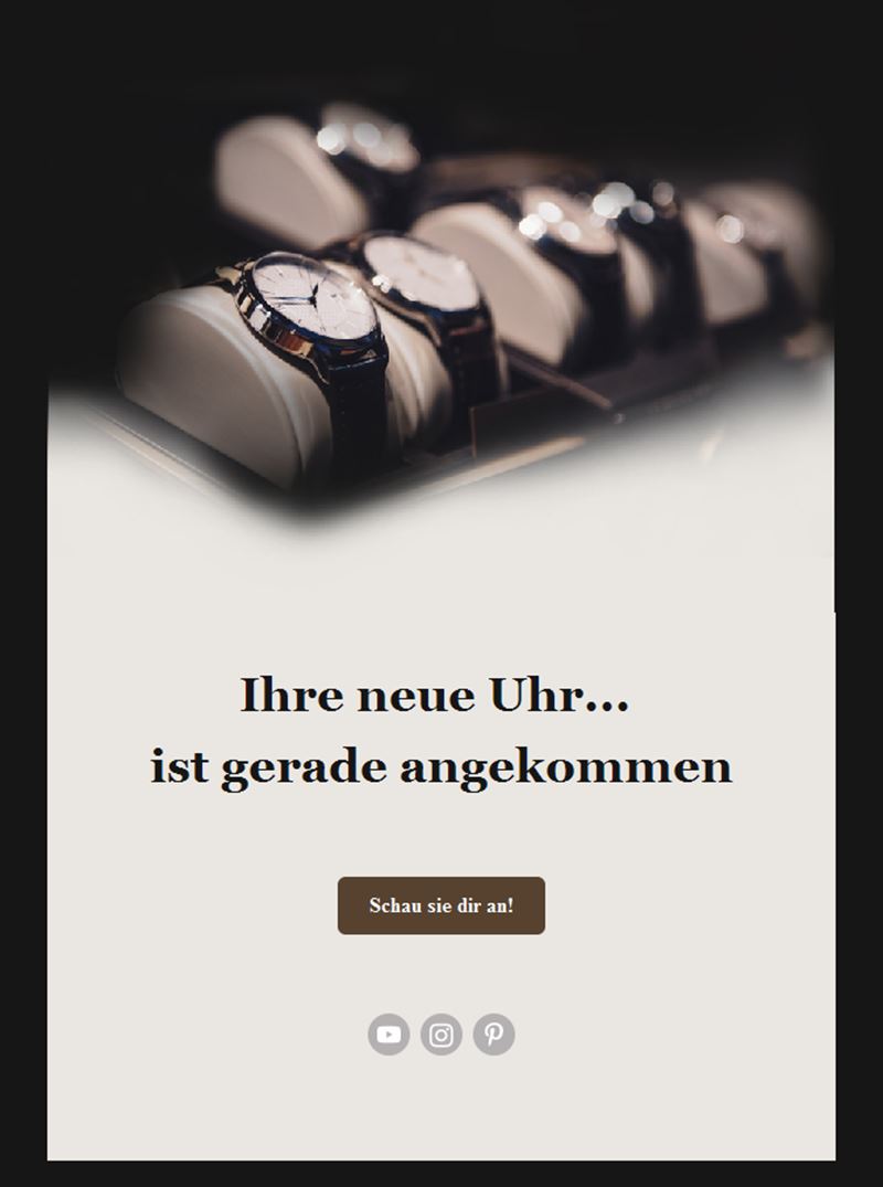 Luxury Watch Collection Templates