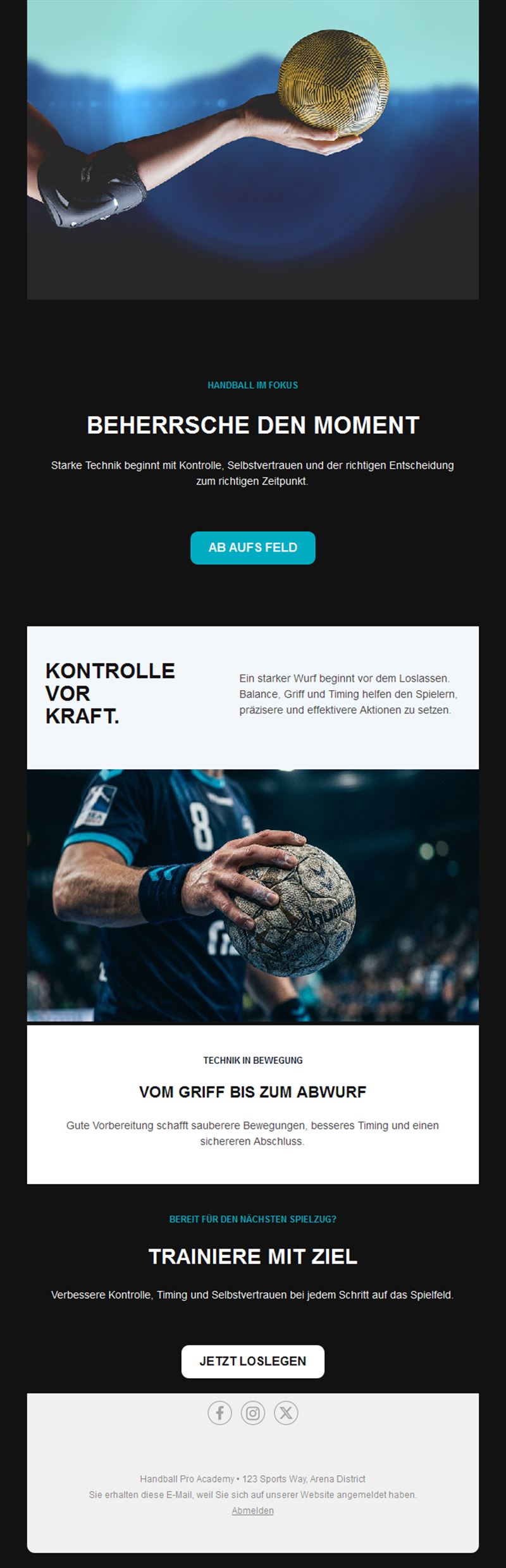 Match Day Handball
