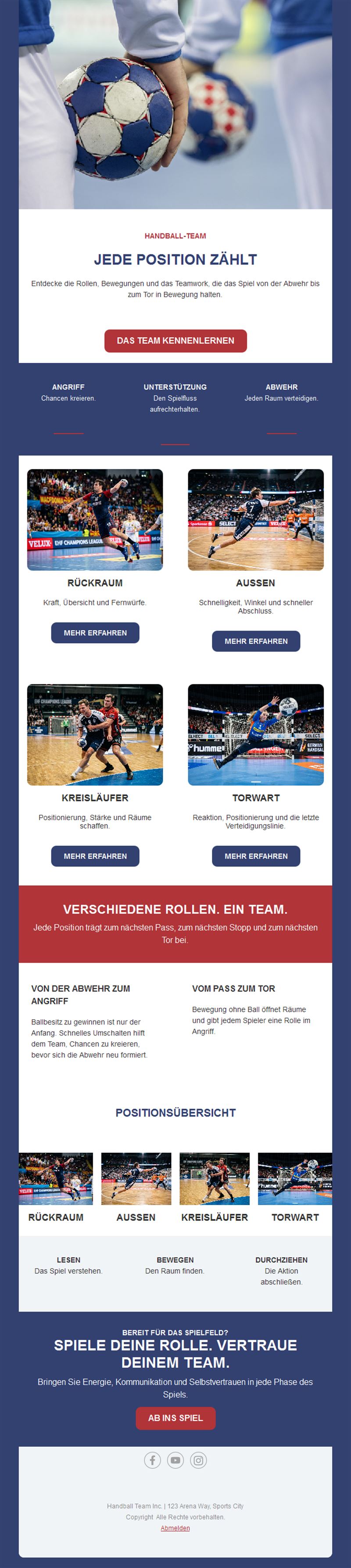 Match Day Handball