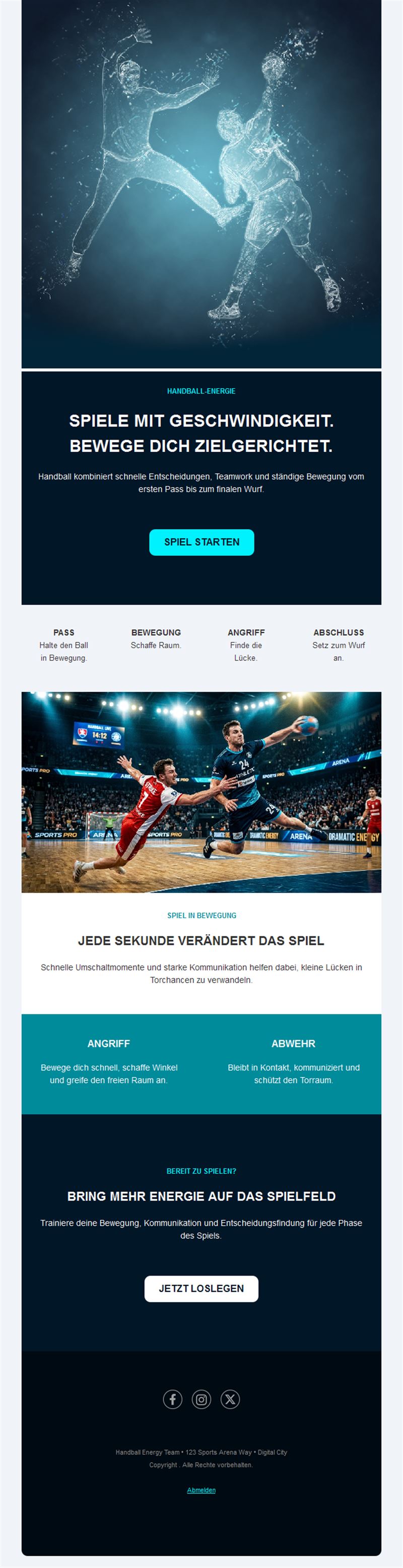 Handball Action
