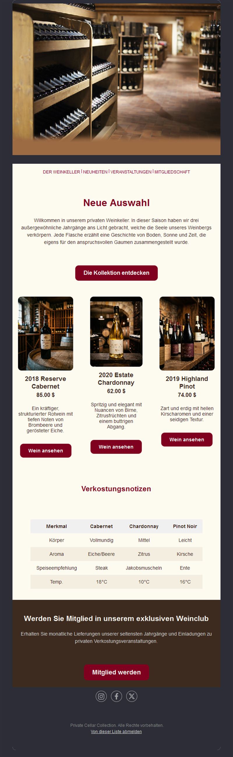 Craft Your Wine Emails