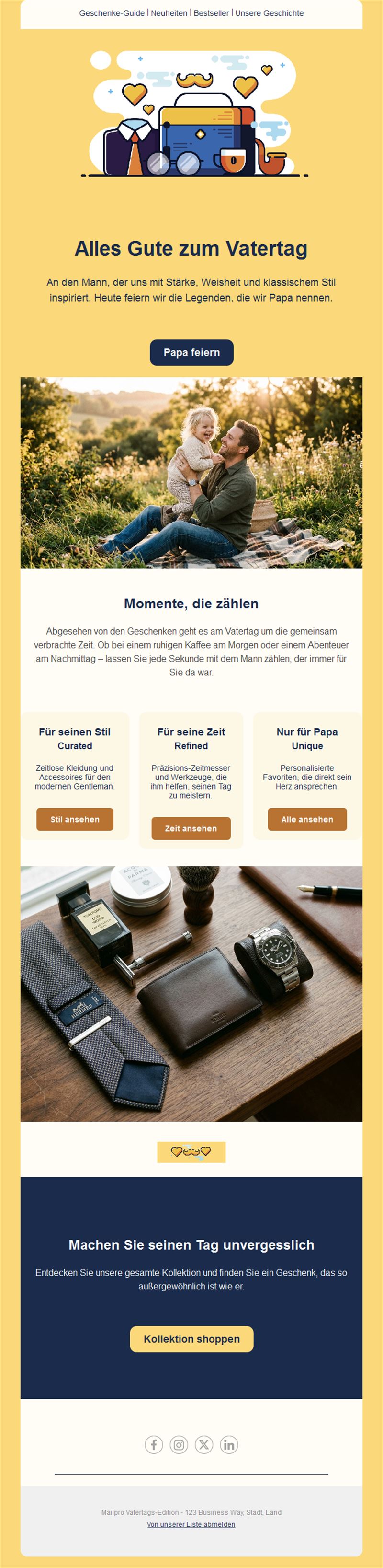 Father’s Day Email Design