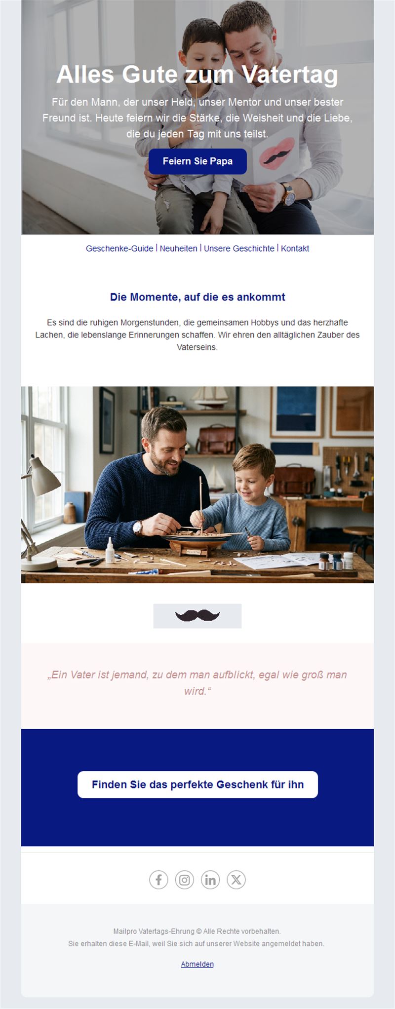 Fathers Day Template