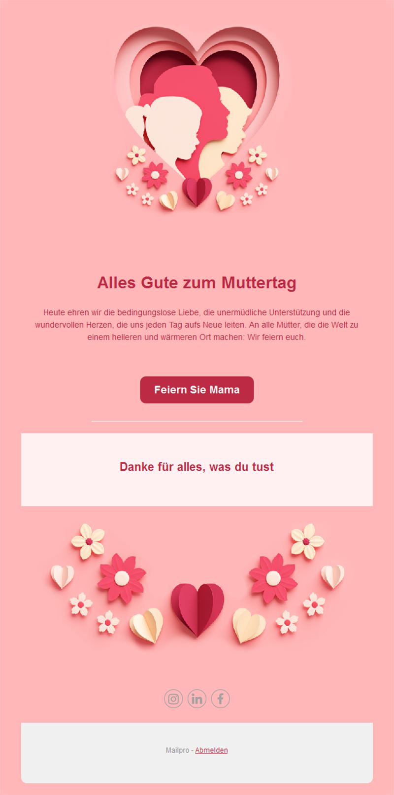 Mother’s Day Email
