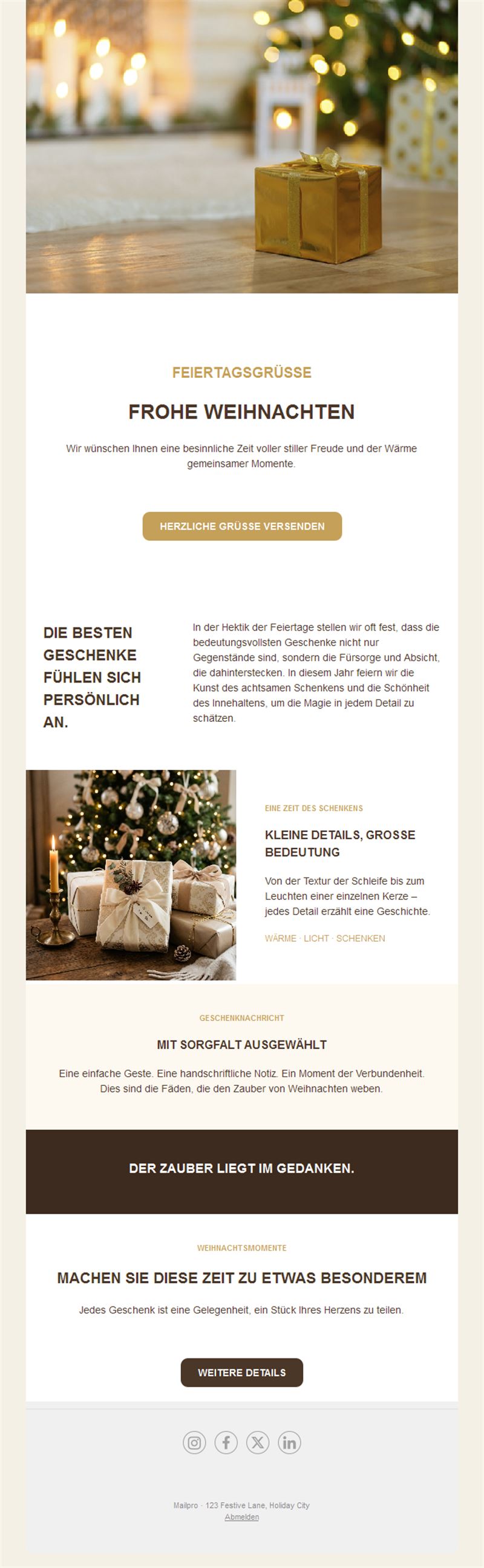 Festive Email Templates