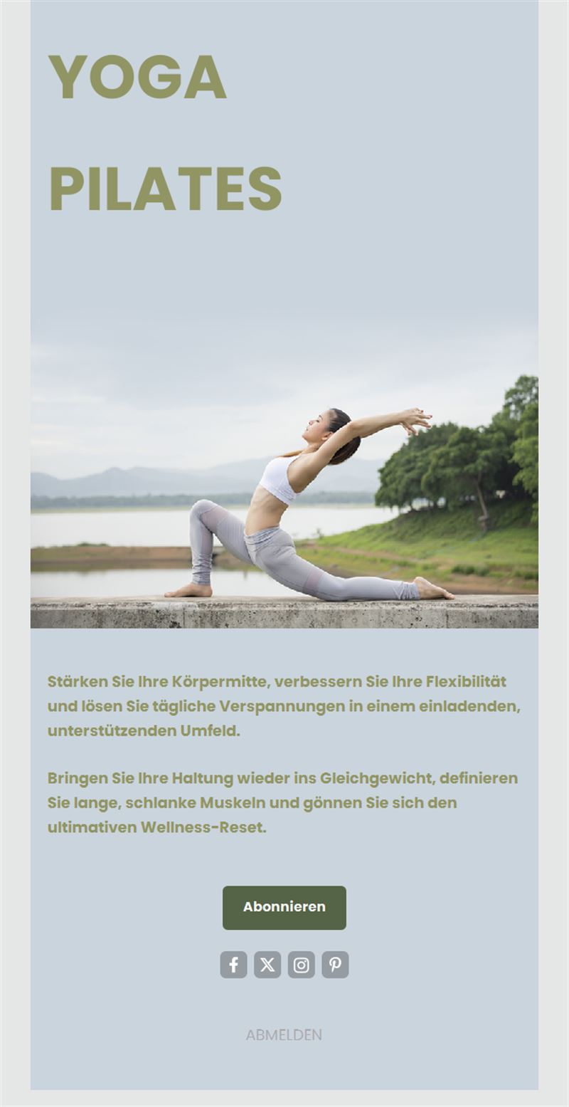 Mind & Body Email Updates