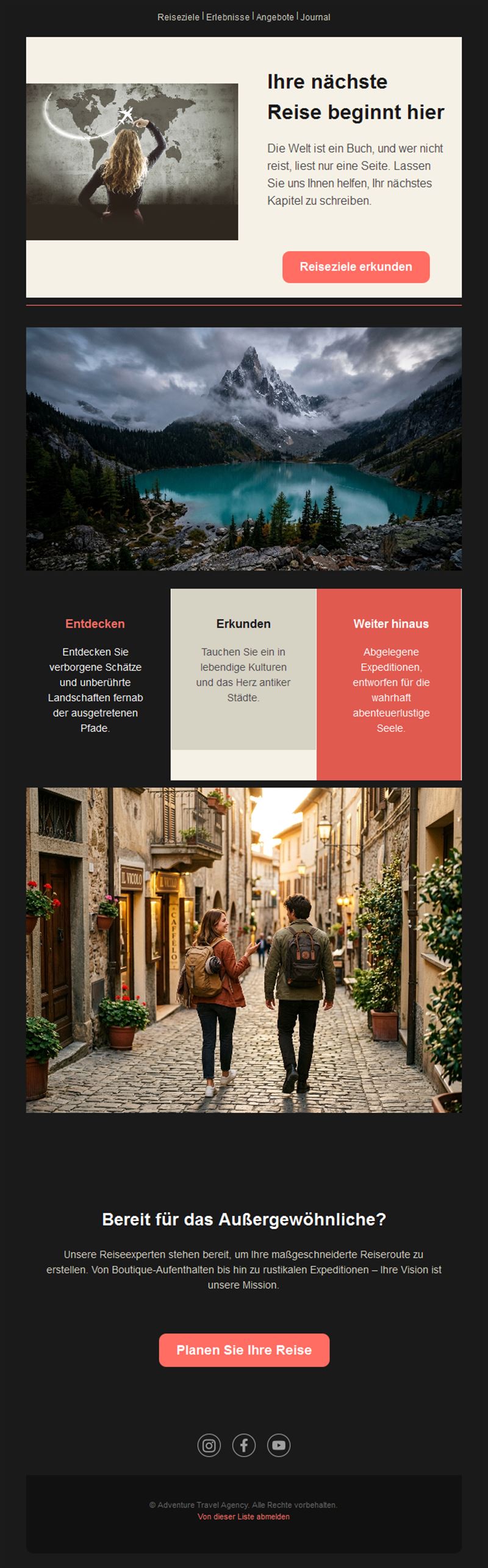 Exclusive Travel Email Offers