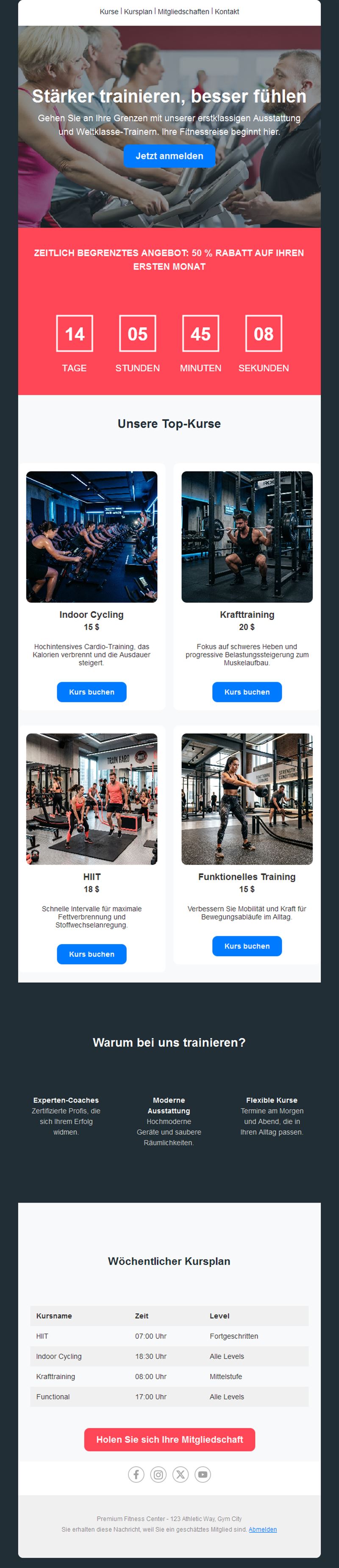 Training Email Alerts