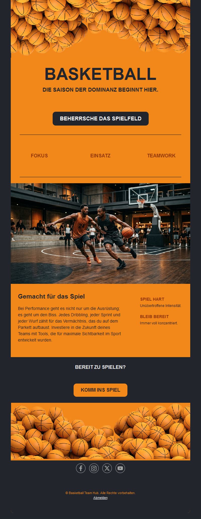Hoops Highlights Emails