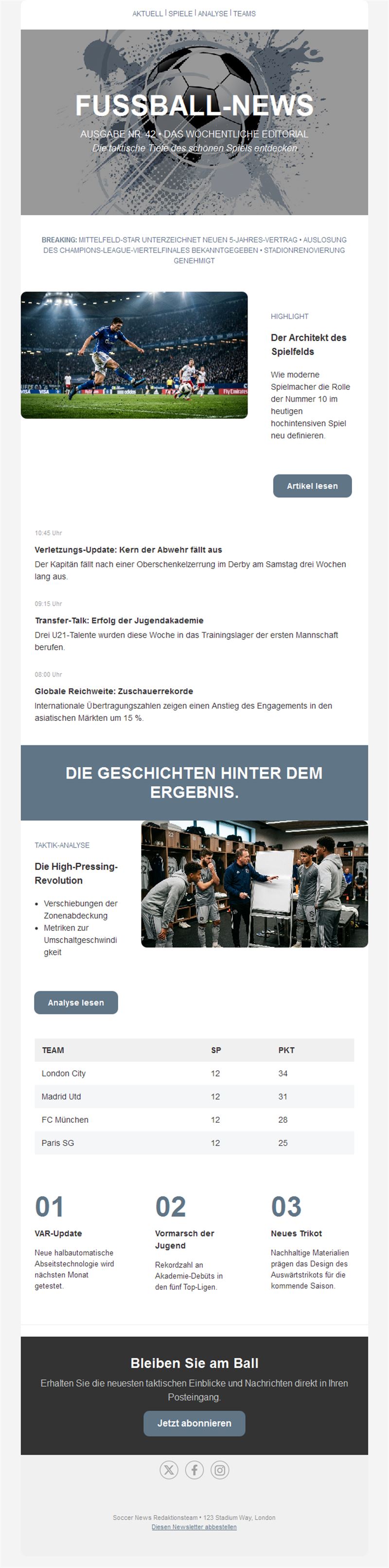 Match Alert Emails