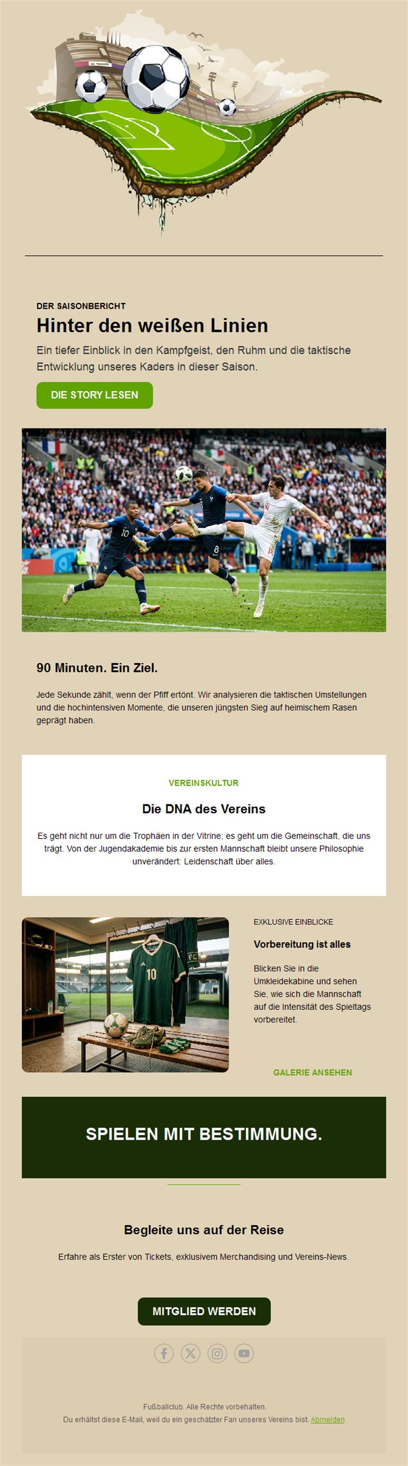 Match Day Email News