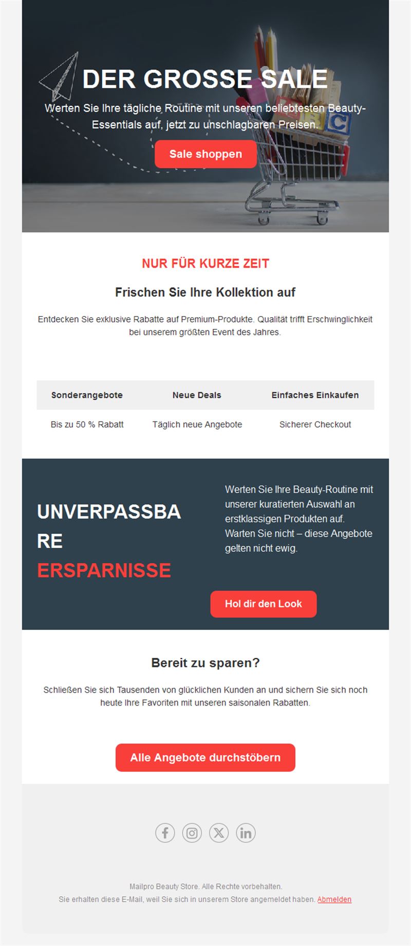 Top Sales Email Alerts