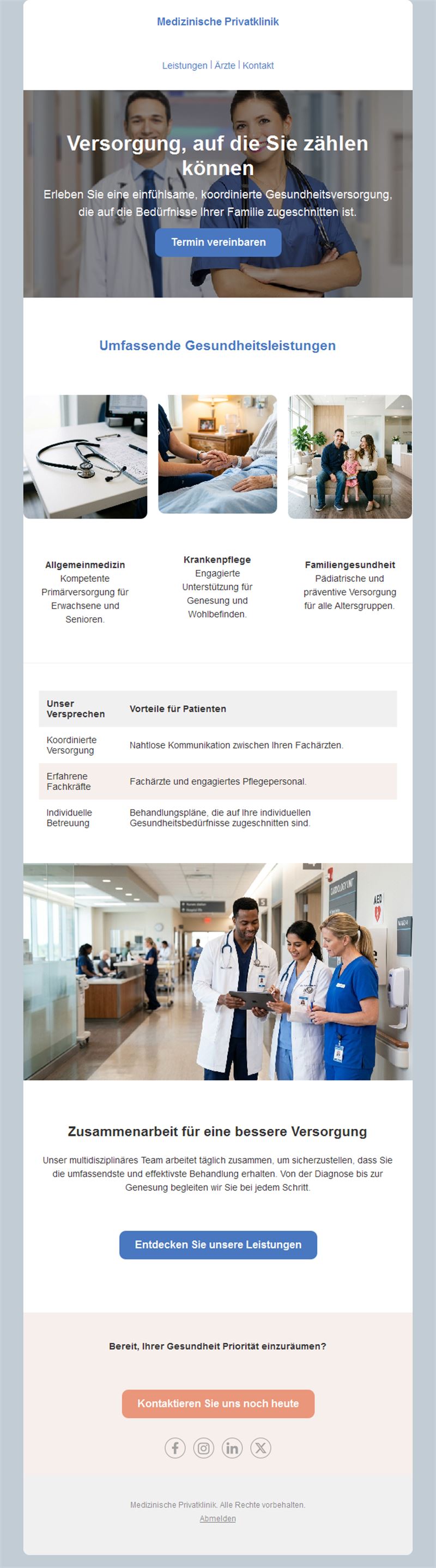 Clinic Newsletter Templates