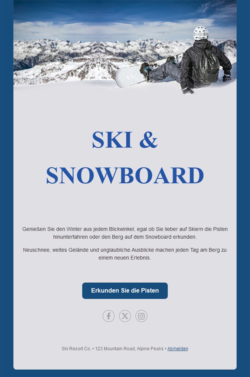 Winter Holiday Deals