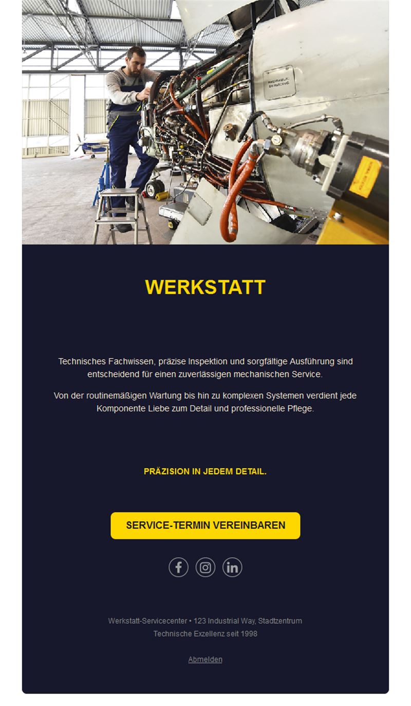 Garage Business Template
