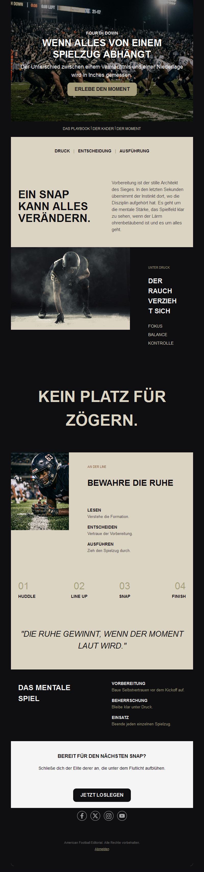 Game Day Newsletter