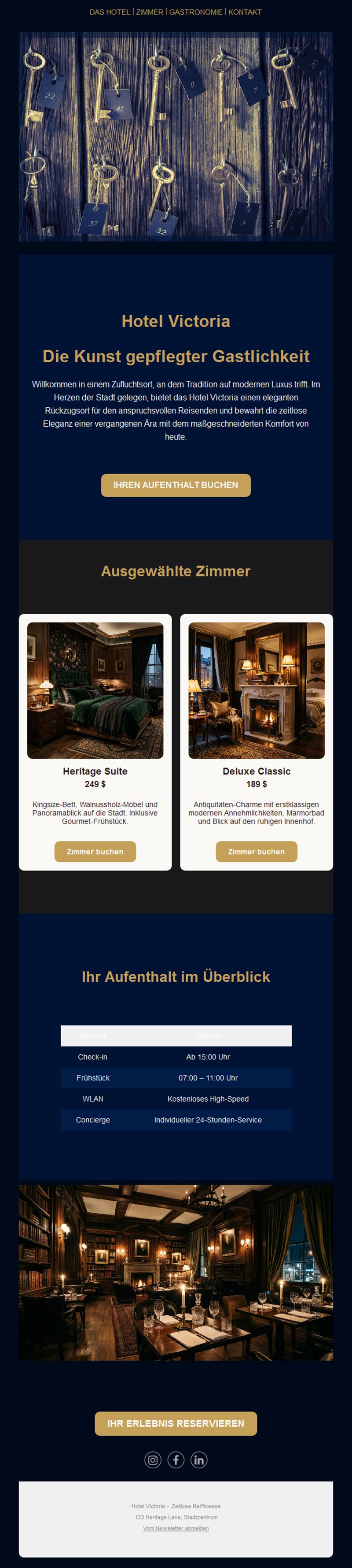 Hotel Email Templates