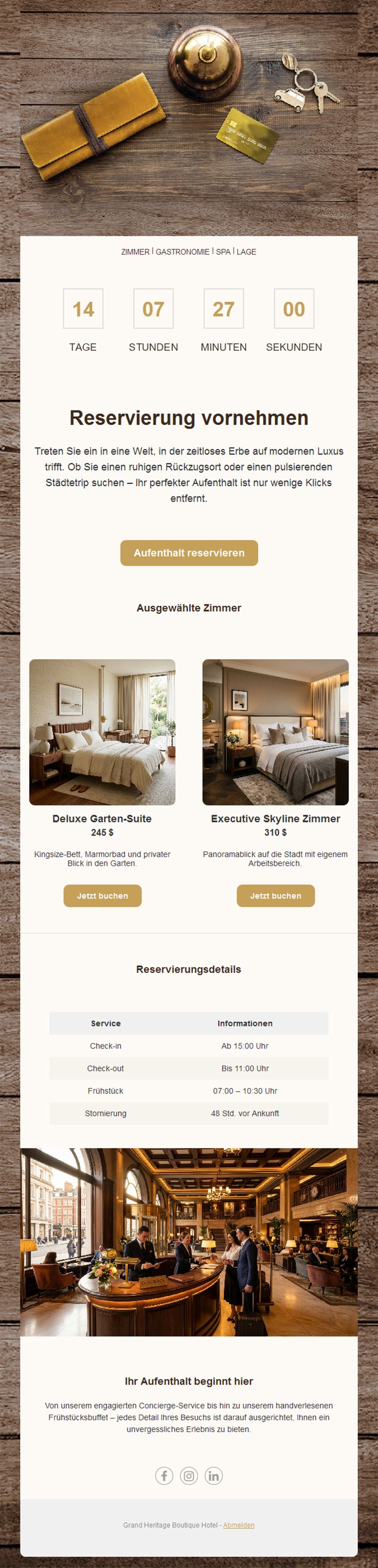Seasonal Hotel Campaigns