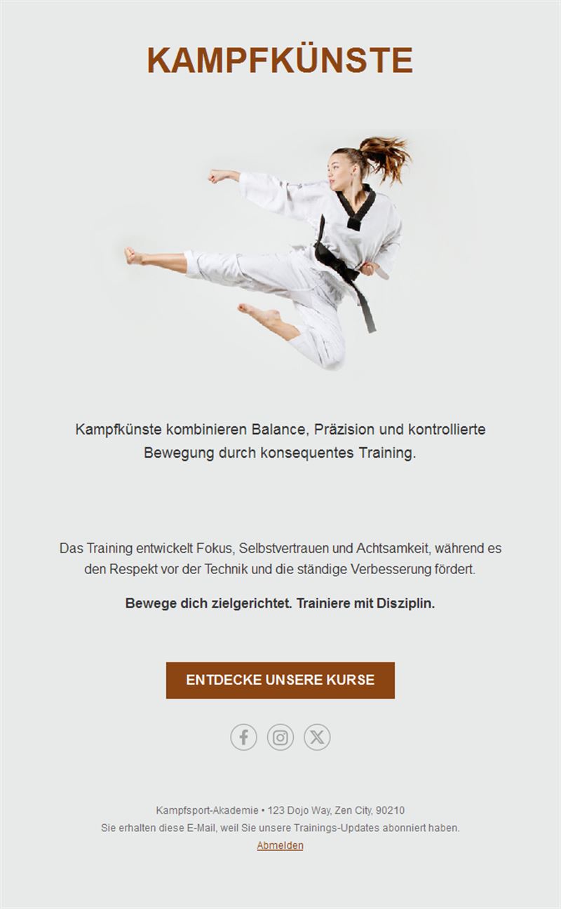 Martial Arts Energy