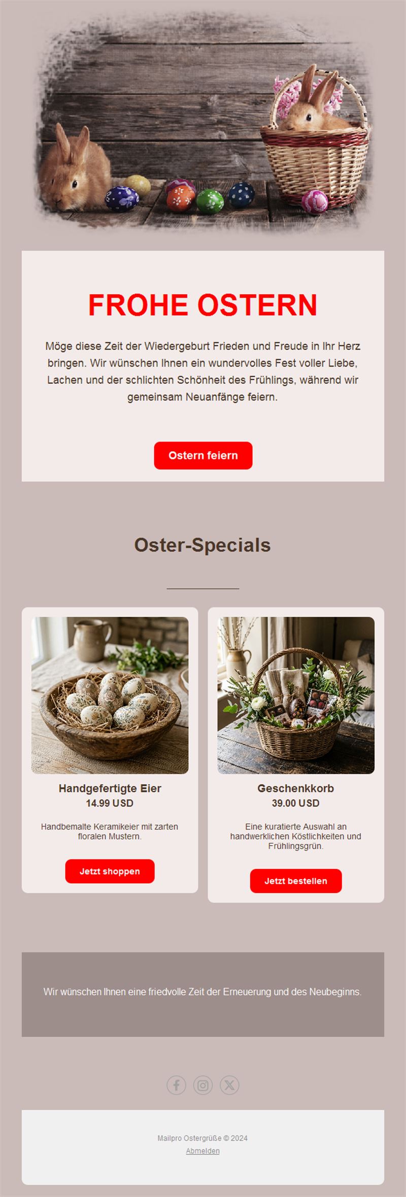 Easter Celebrations