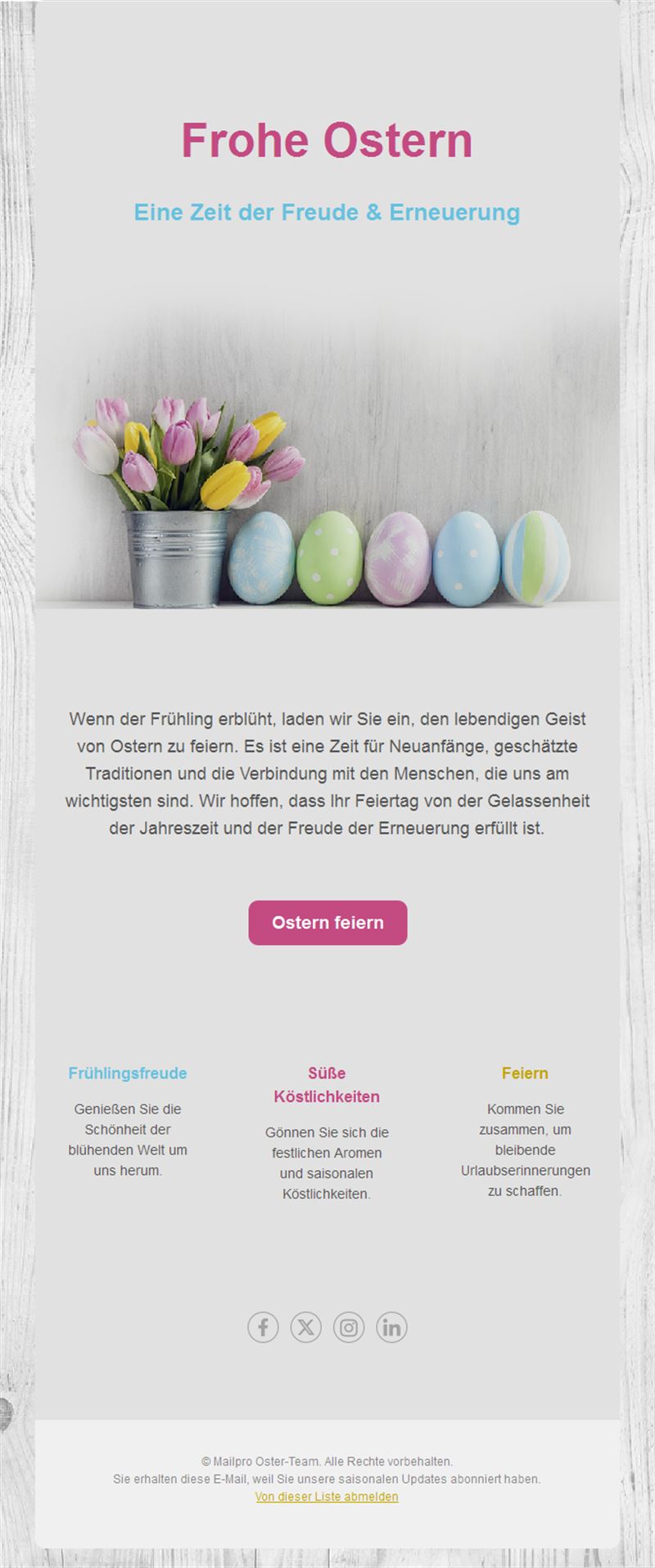 Springtime Greetings