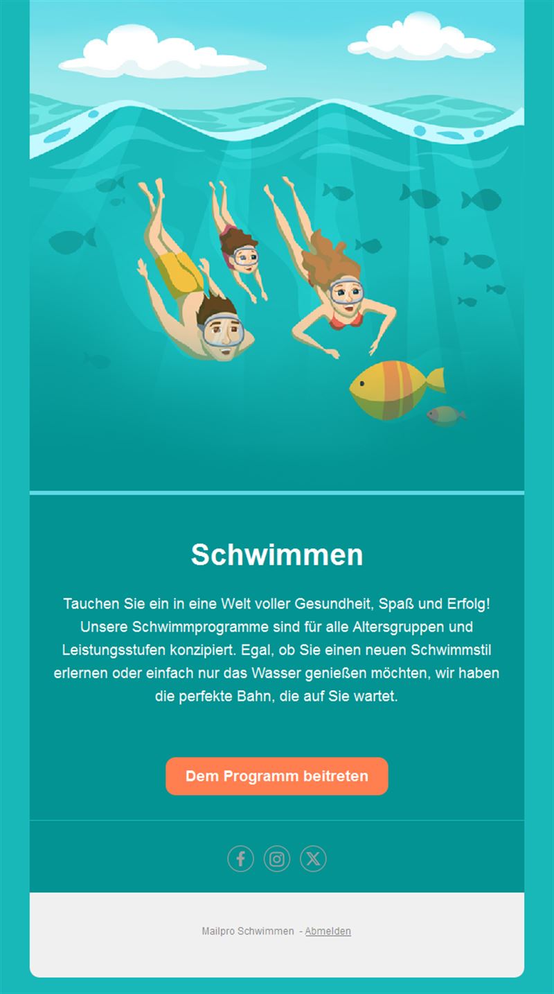 Swim Meet Invitations