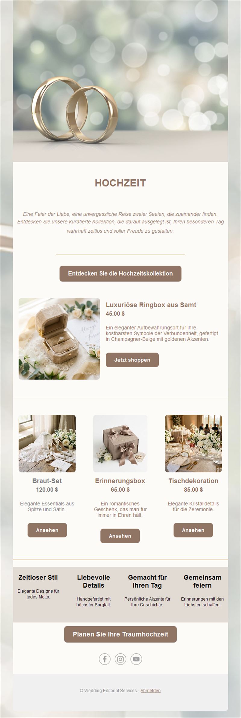 Romantic Email Templates